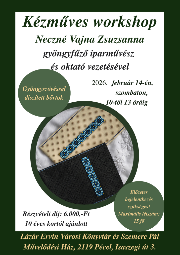 workshop gyöngyfűzés