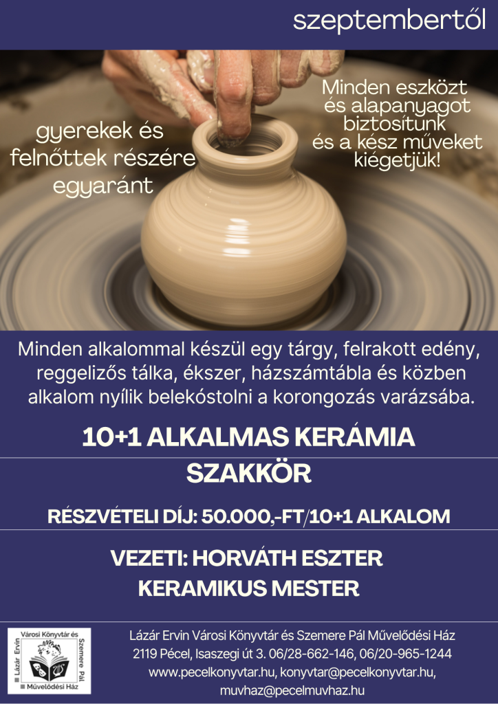 kerámia szakkör